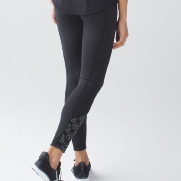 🖤LULULEMON LUCENT ICE QUEEN TIGHT-HIGH RISE-REFLECTIVE-POCKETS-4🖤 - Picture 4 of 16